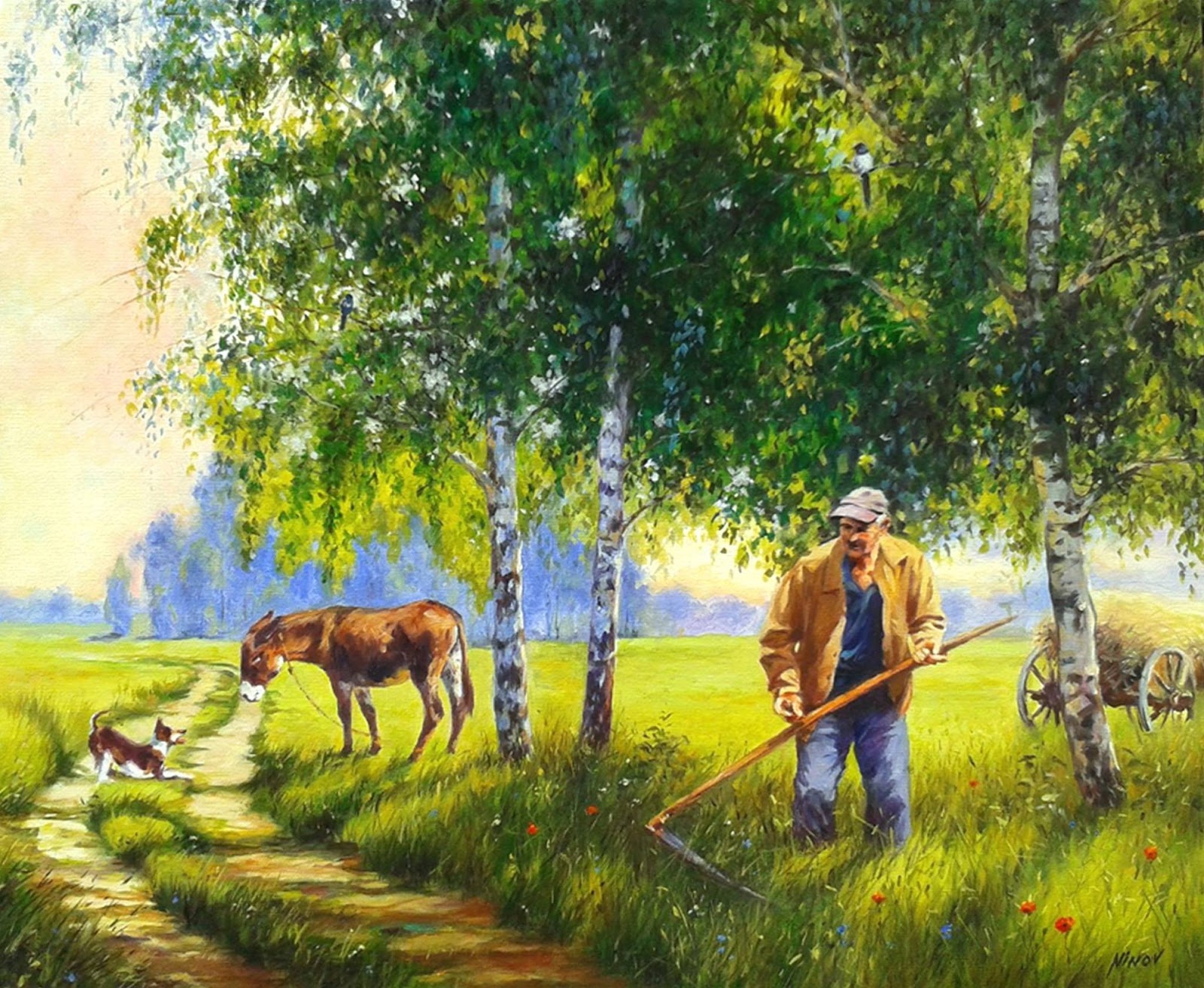 Художник Николай Нинов